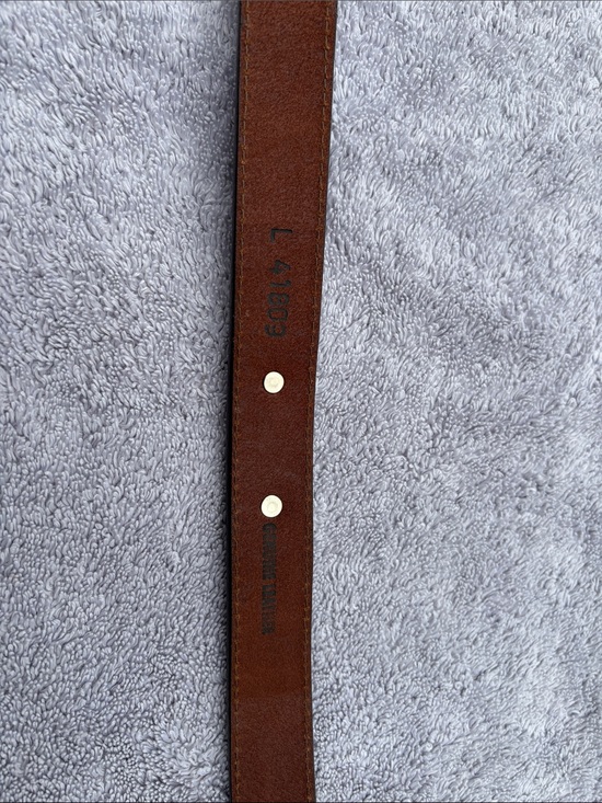 Brighton Brown Leather Belt with Silver Buckle main image 7